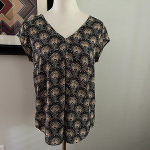 DR2 Olive Fan Flower Top S